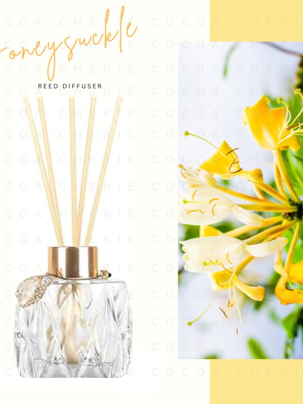 Honeysuckle Reed Diffuser 4 oz.
